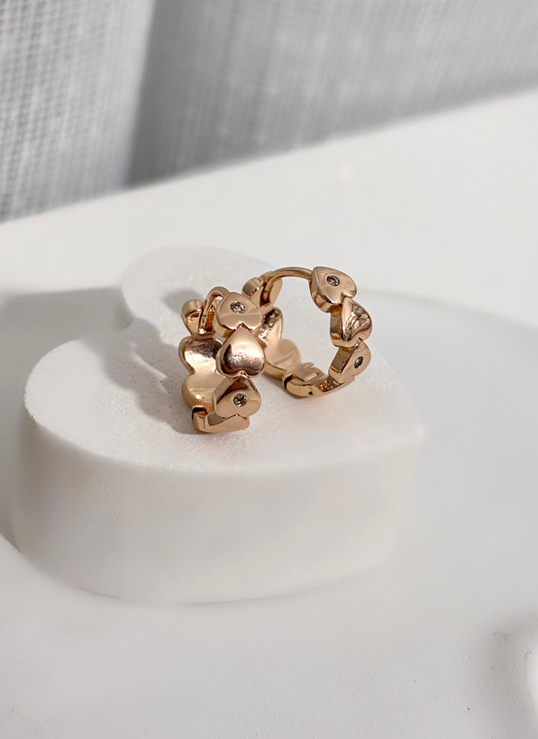 گوشواره قلبی کادویی