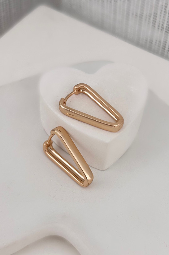 گوشواره آویز حلقه ای دخترانه