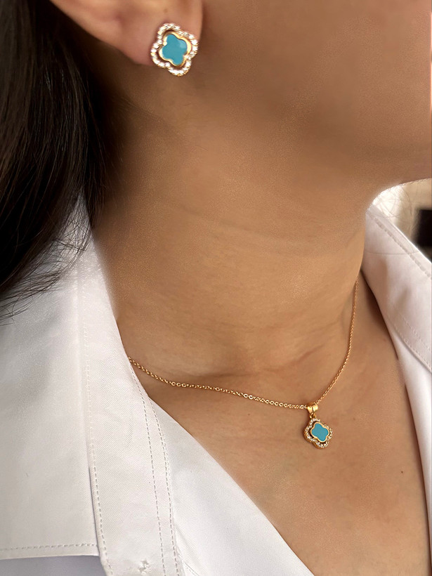 نیمست ونکلیف آبی دخترانه