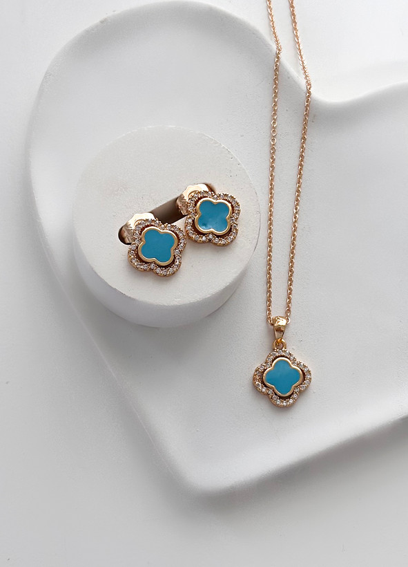 نیمست ونکلیف نگین دار دخترانه