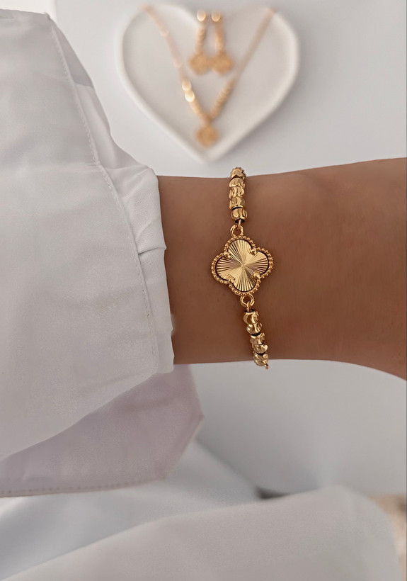 دستبند ونکلیف طرح طلا زنانه