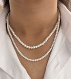 گردنبند مروارید ساده