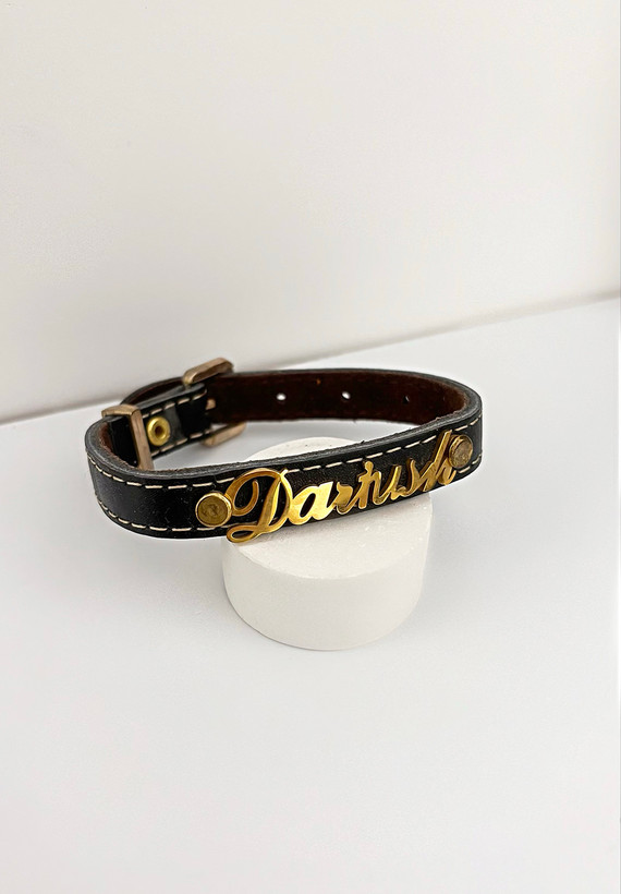 دستبند چرمی با کیفیت و درجه یک مردانه