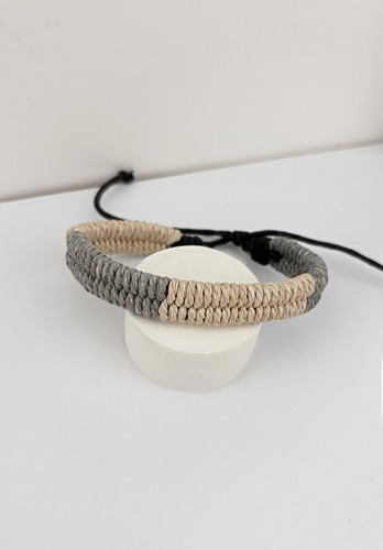 دستبند کنفی دستبافت دخترانه