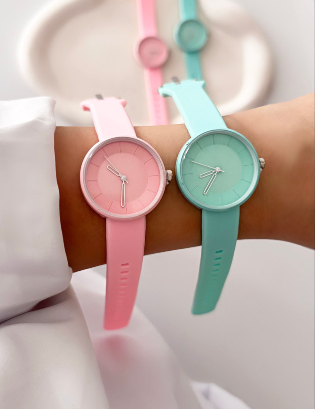 ساعت بولون پاستلی دخترونه