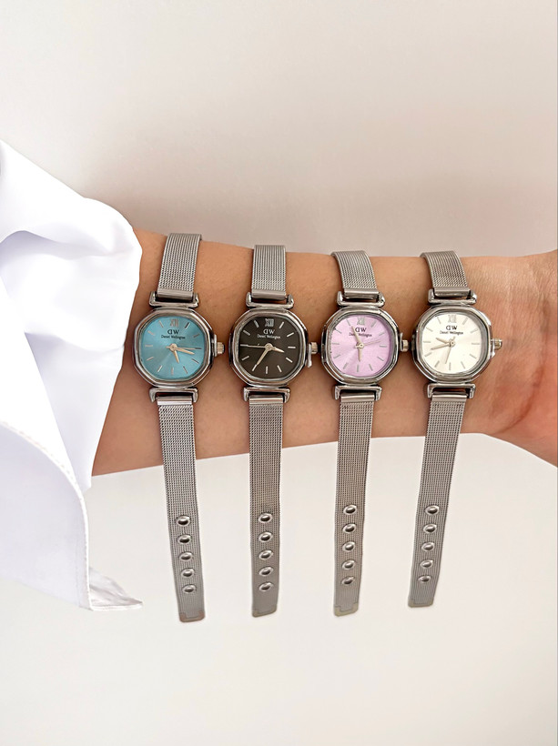 ساعت سیلور صفحه صورتی