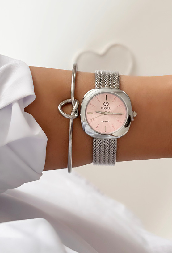 ساعت بند حصیری زنانه