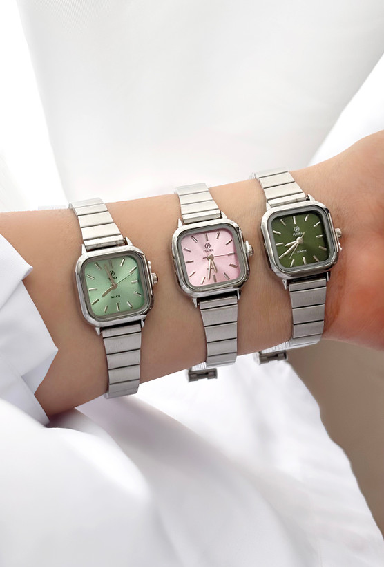 ساعیت استیل صفحه مربعی بند ریلی