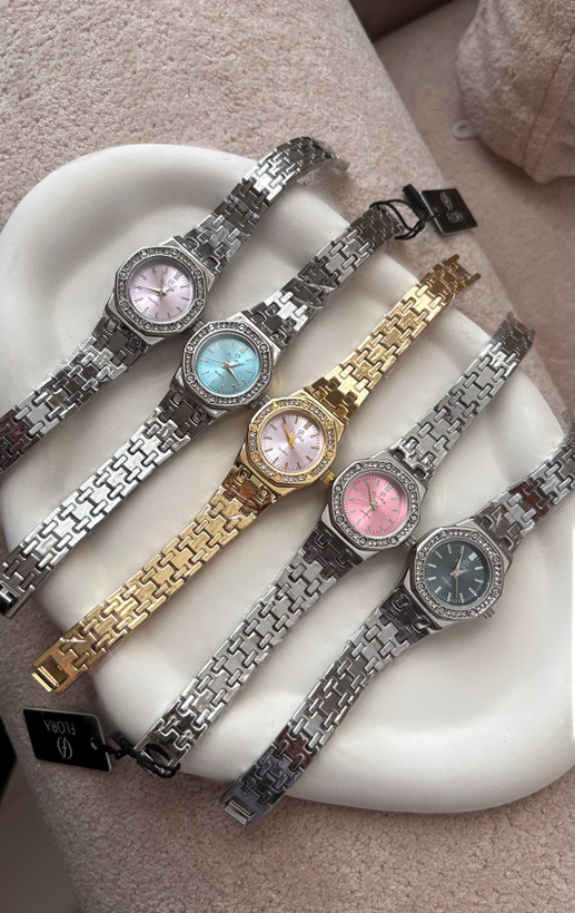 ساعت استیل سیلور زنانه