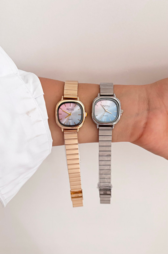 ساعت استیل بند ریلی