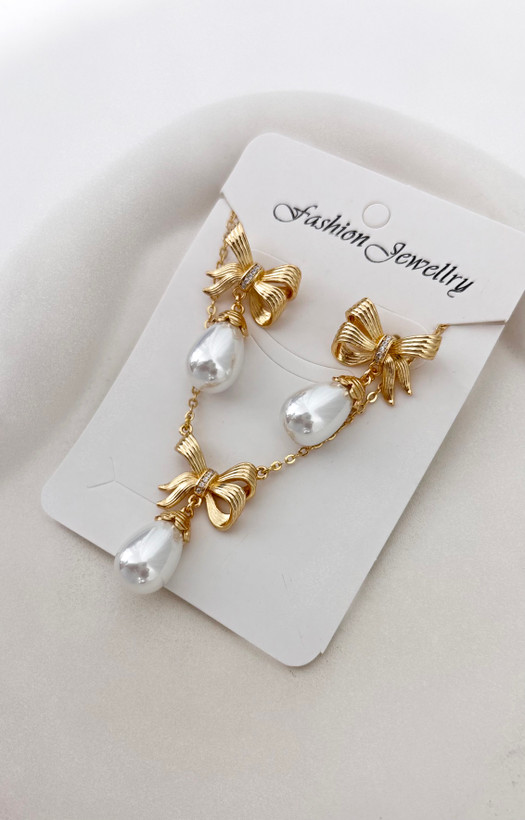 نیمست پاپیونی استیل دخترانه