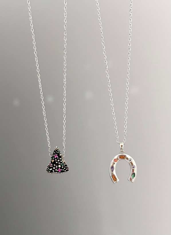 گردنبند فانتری دخترانه استیل