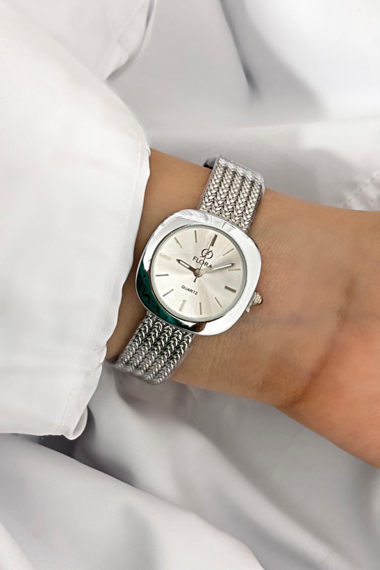 ساعت فلورا زنانه صفحه سفید