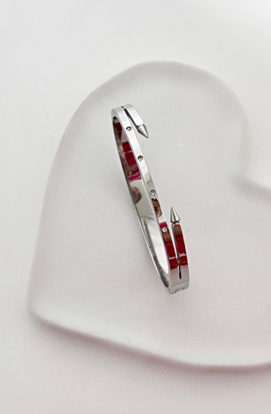 دستبند زنانه استیل کارتیه لاو