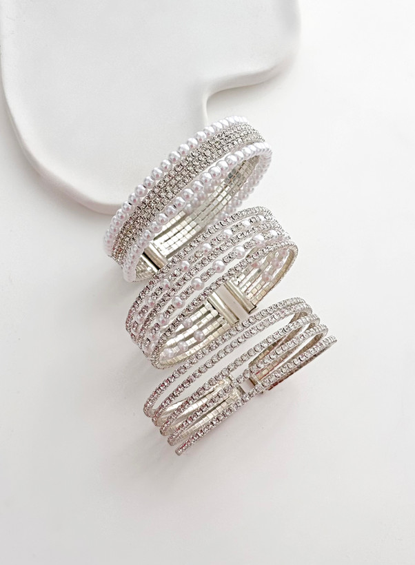 دستبند جواهری مرواریدی