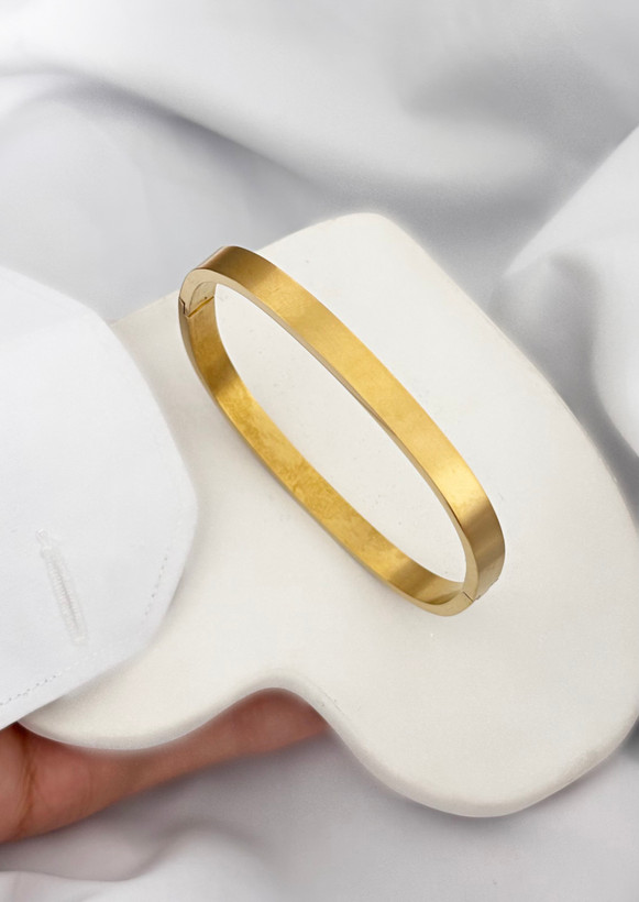 دستبند النگویی استیل زنانه