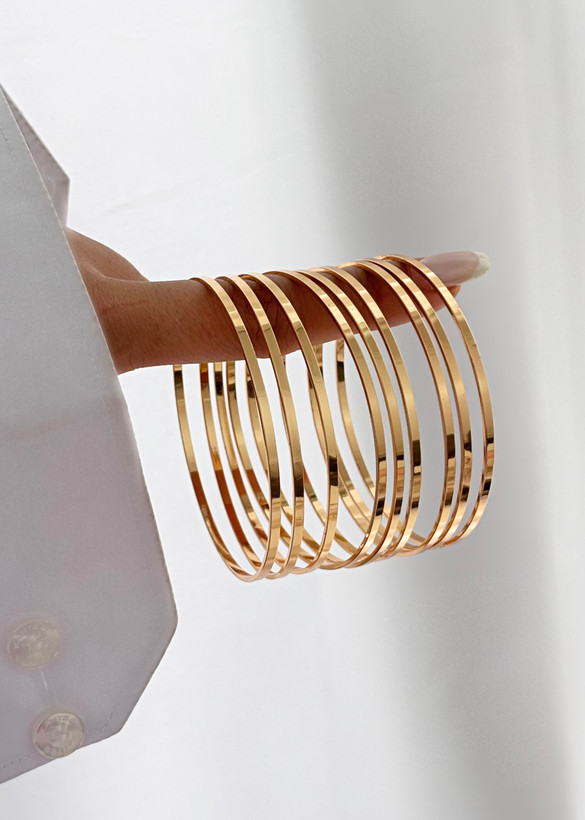 النگو براق طلایی