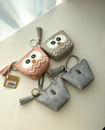 کیف پول زیپ دار با جاسوییچی زنانه