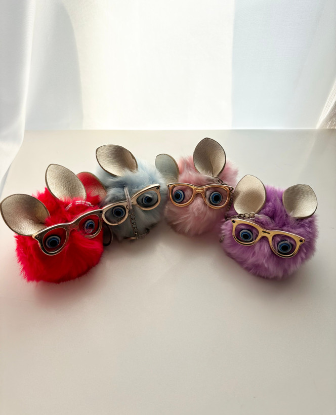 جاسوییچی پشمی رنگی