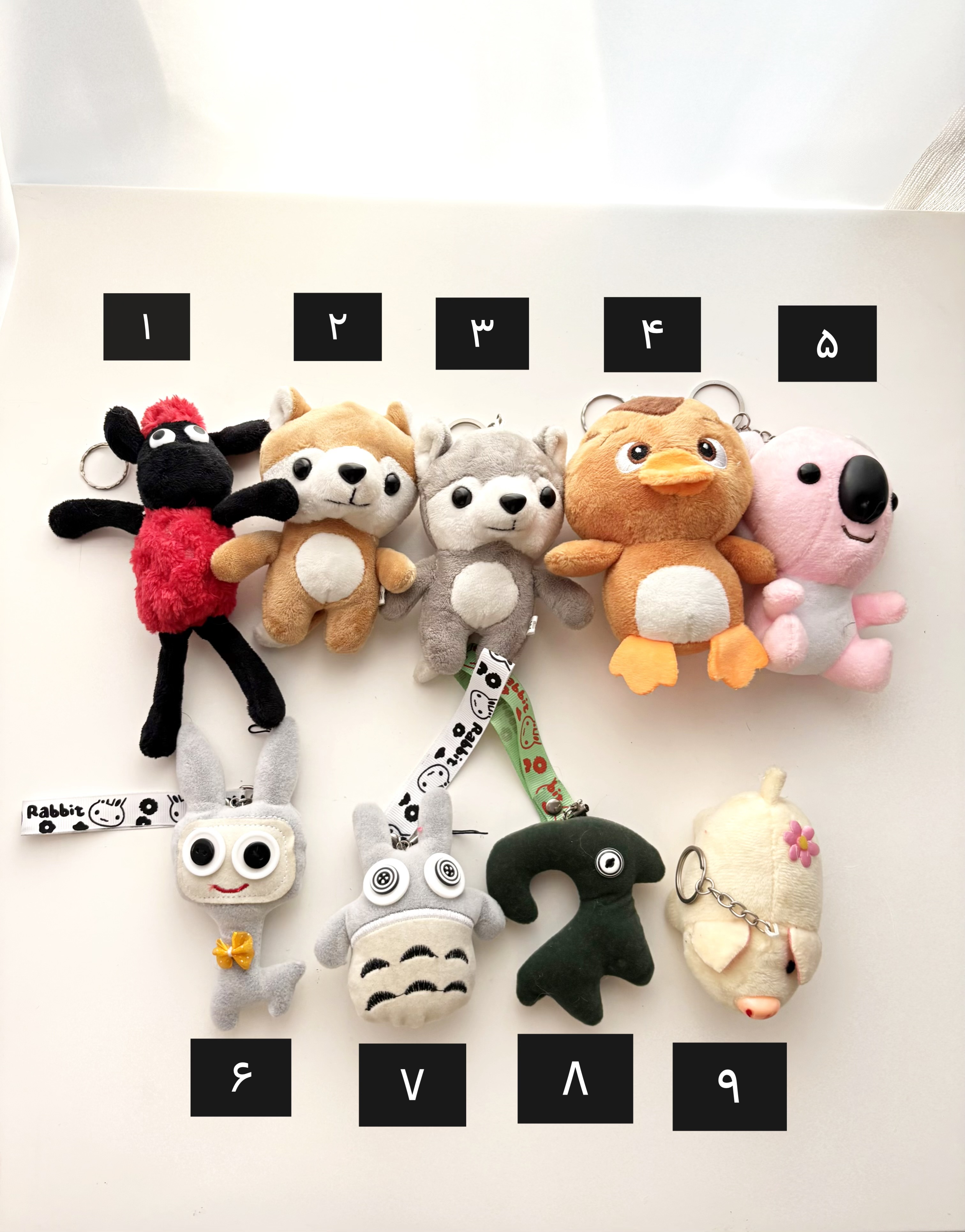 کالکشن جاکلیدی عروسکی ۸۶۰