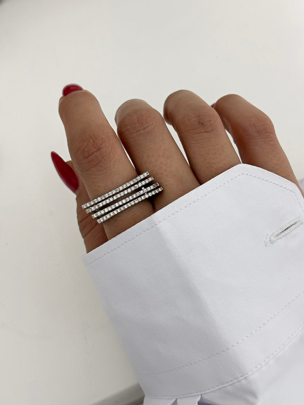 انگشتر نمادار سیلور نگیندار