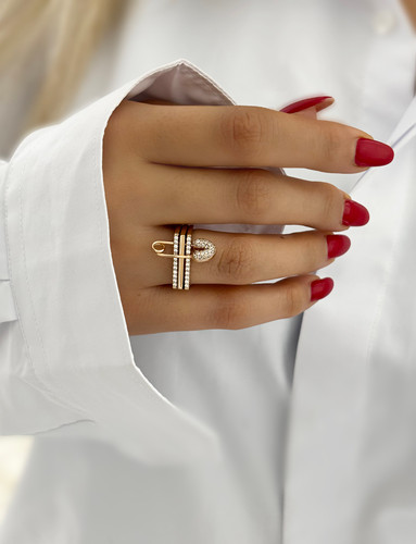 انگشتر خاص طرح طلا زنانه