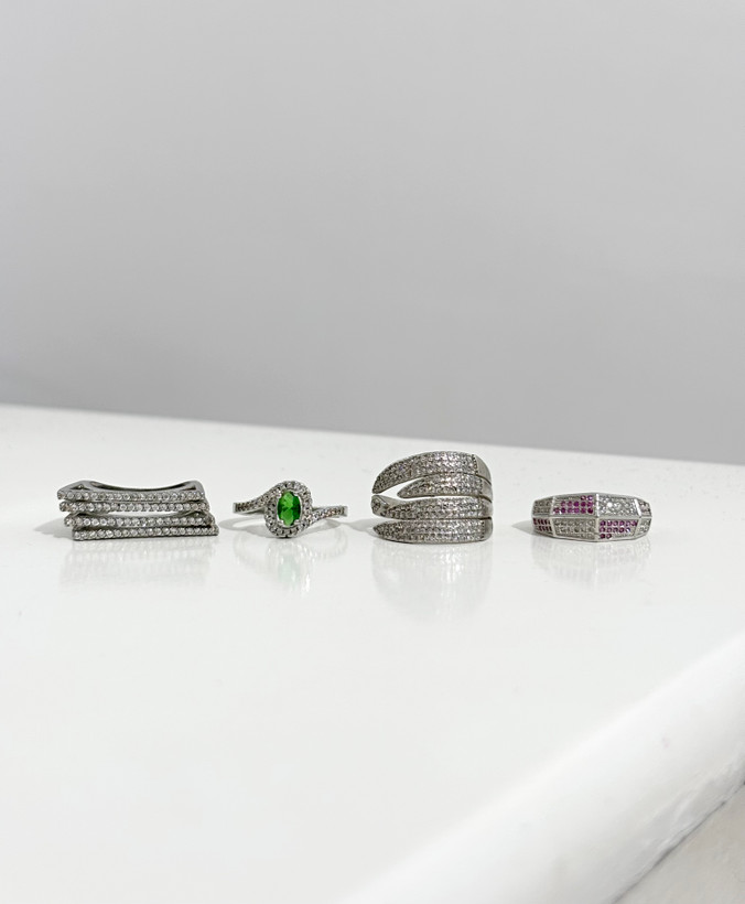 انگشتر خاص صورتی دخترانه