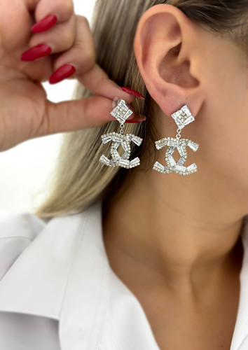 گوشواره مجلسی مدل شنل دخترانه