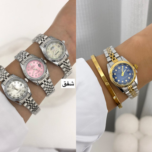 ساعت رولکس صفحه سرمه ای زنانه