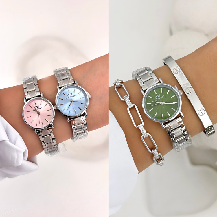 کادو مناسب روز مادر ساعت گرد زنانه صفحه سبز