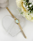 ساعت زنانه ظریف بیضی