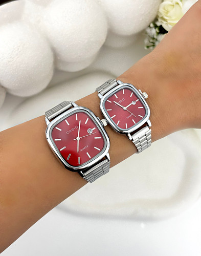 ساعت ست کاسیو طرح قدیمی صفحه جیگری