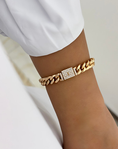 دستبند کارتیه نگیندار زنانه