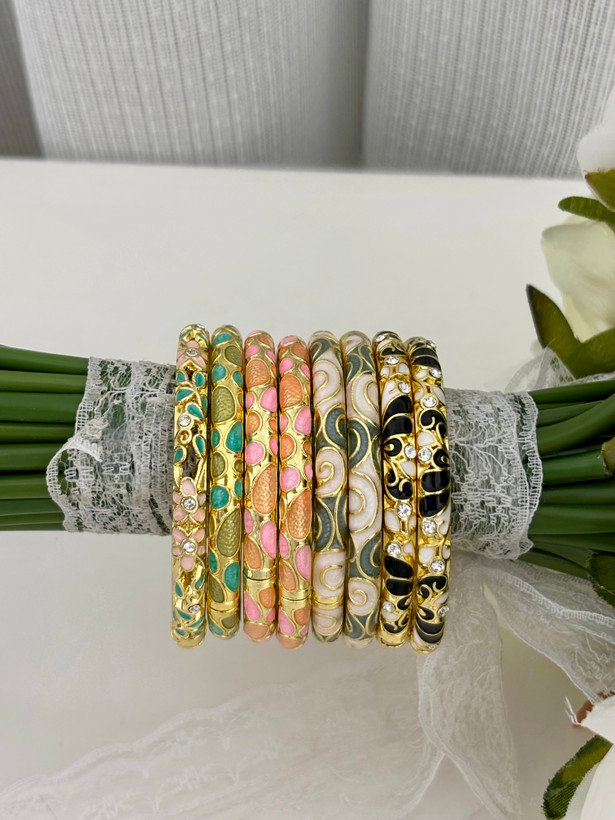 النگو رنگی رنگی دخترانه