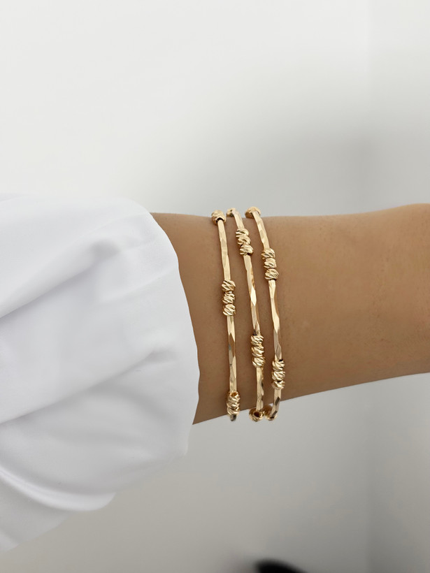 النگو توپی تراش دار زنانه استیل