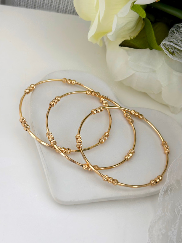 النگو ژوپینگ طلایی استیل