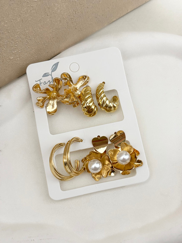 پک گوشواره کادویی استیل