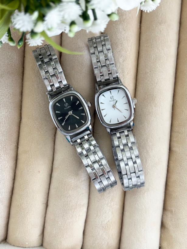 ساعت صفحه مستطیل فلورا