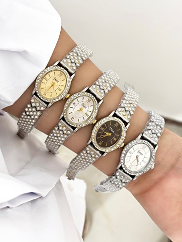 ساعت طرح نقره زنانه