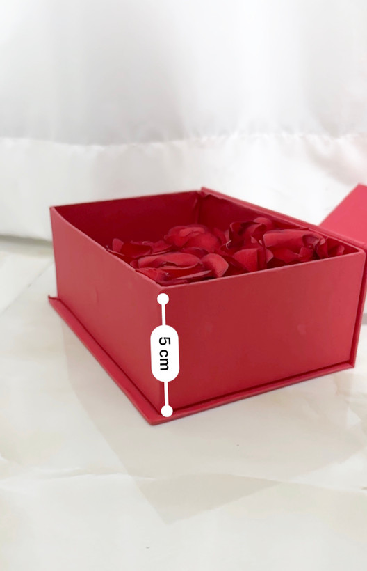 باکس هدیه جواهرات قرمز