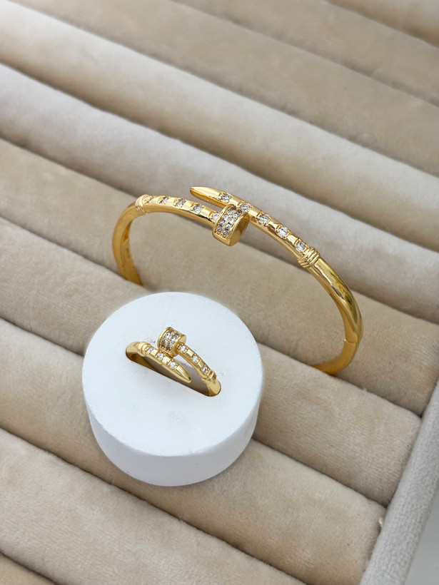 النگو و انگشتر ست کادویی زنانه