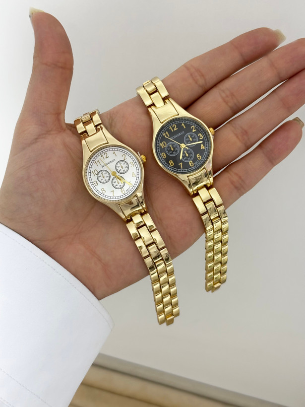 ساعت استیل سه موتوره