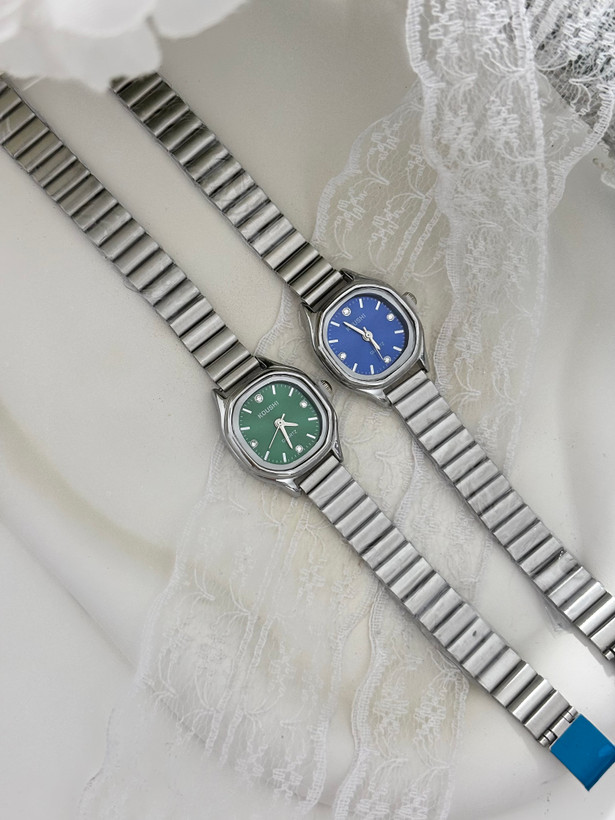 ساعت مینیمال قفل ریلی استیل