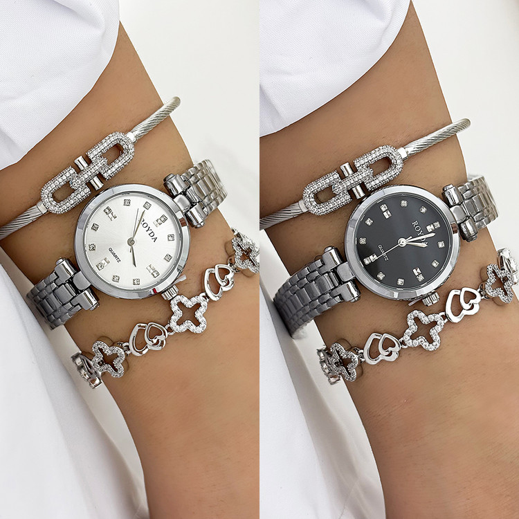 ساعت گرد صفحه زنانه