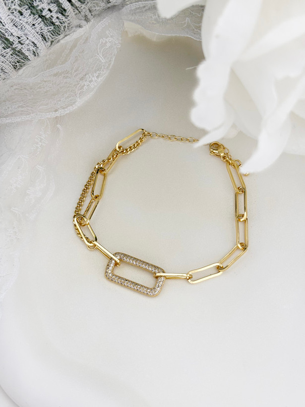 دستبند دخترانه طلایی