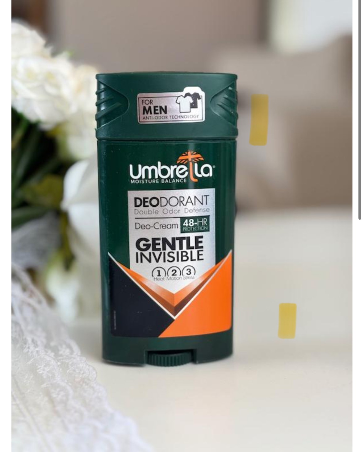 استیک ضد تعریق مردانه آمبرلا مدل (Gentle) جنتل 90 میلی لیتر